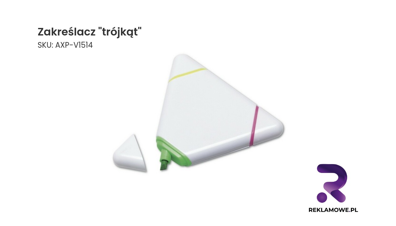 Zakreślacz w kształcie trójkąta