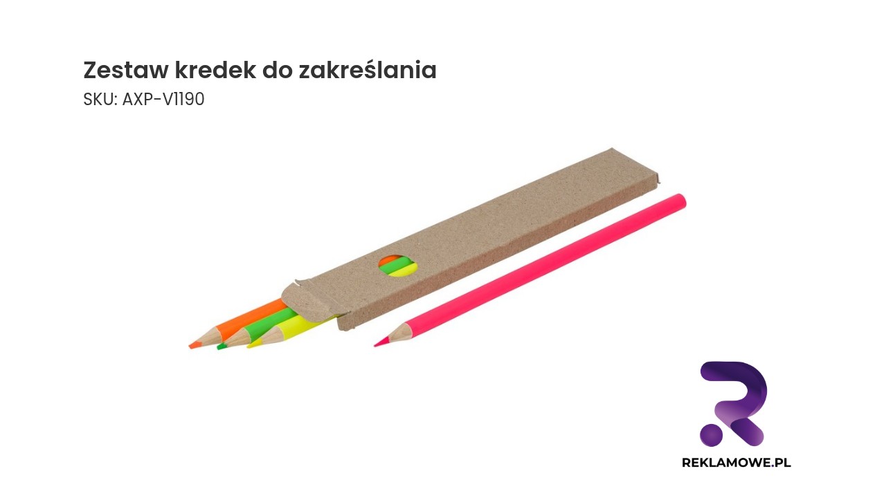 Zestaw kredek do zakreślania